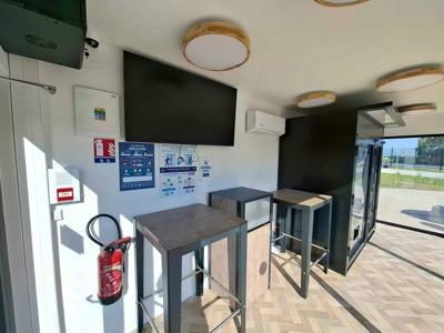 Modular reception and control post for Sanef and Certas