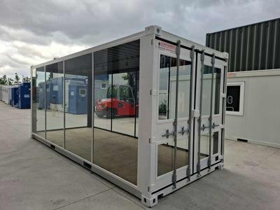 20FT Glascontainer van Mechanic International