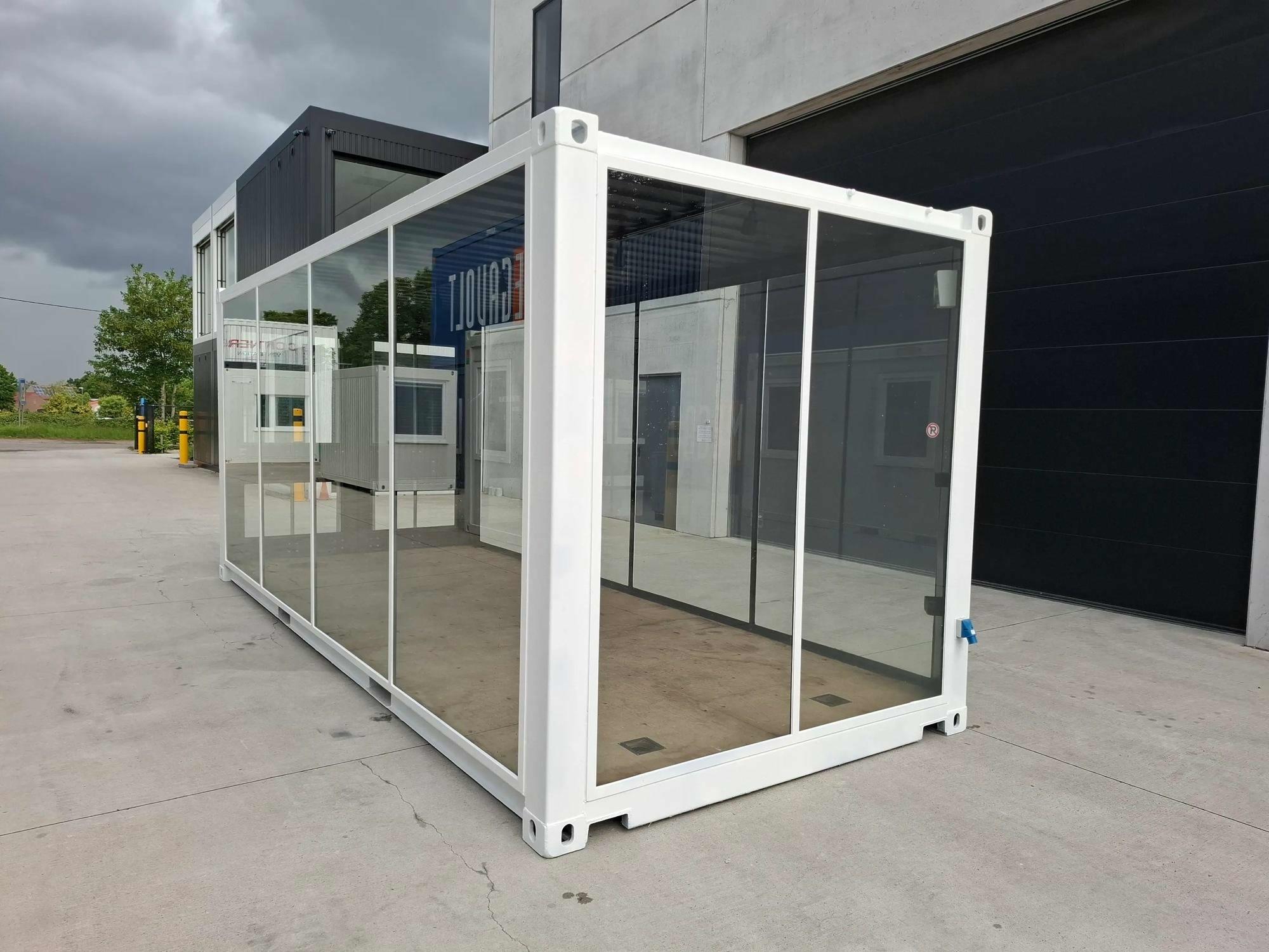 conteneur vitré 20FT  de Mechanic International