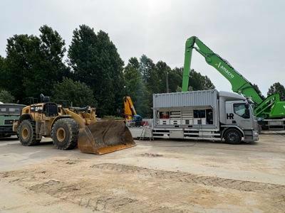 14FT Lagercontainer mit Sektionaltor