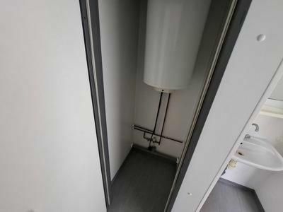 Gebrauchter Sanitärcontainer 3x3m