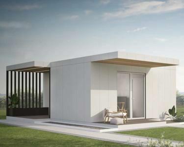 Conteneur habitable jumelé 8,5x7m